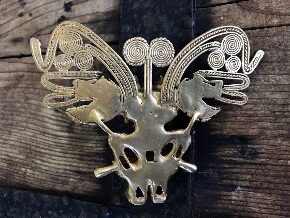 Antique Pre Columbian Gold Alloy Tumbaga 1400's OOAK Etsy