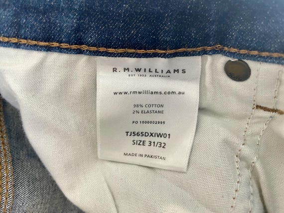 レディース ヴィンテージ R M Williams ブルージーンズ スキニーレッグ