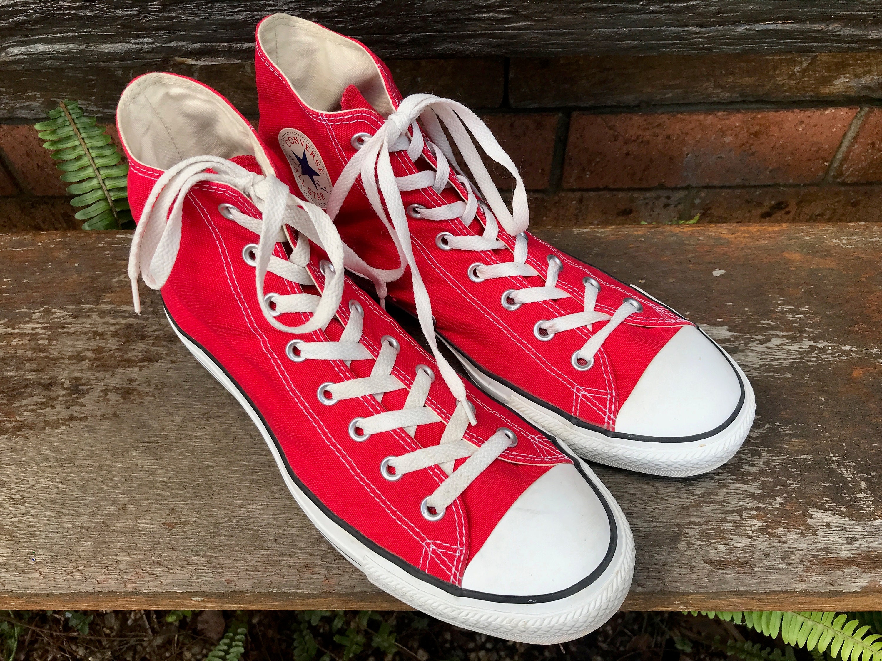 red converse mens size 12