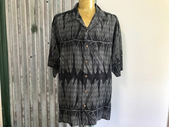 【KOSUKE 】 Bahama SILK shirts 90s 1990's Vintage Tommy Bahama Silk Hawaiian S/S Shirt