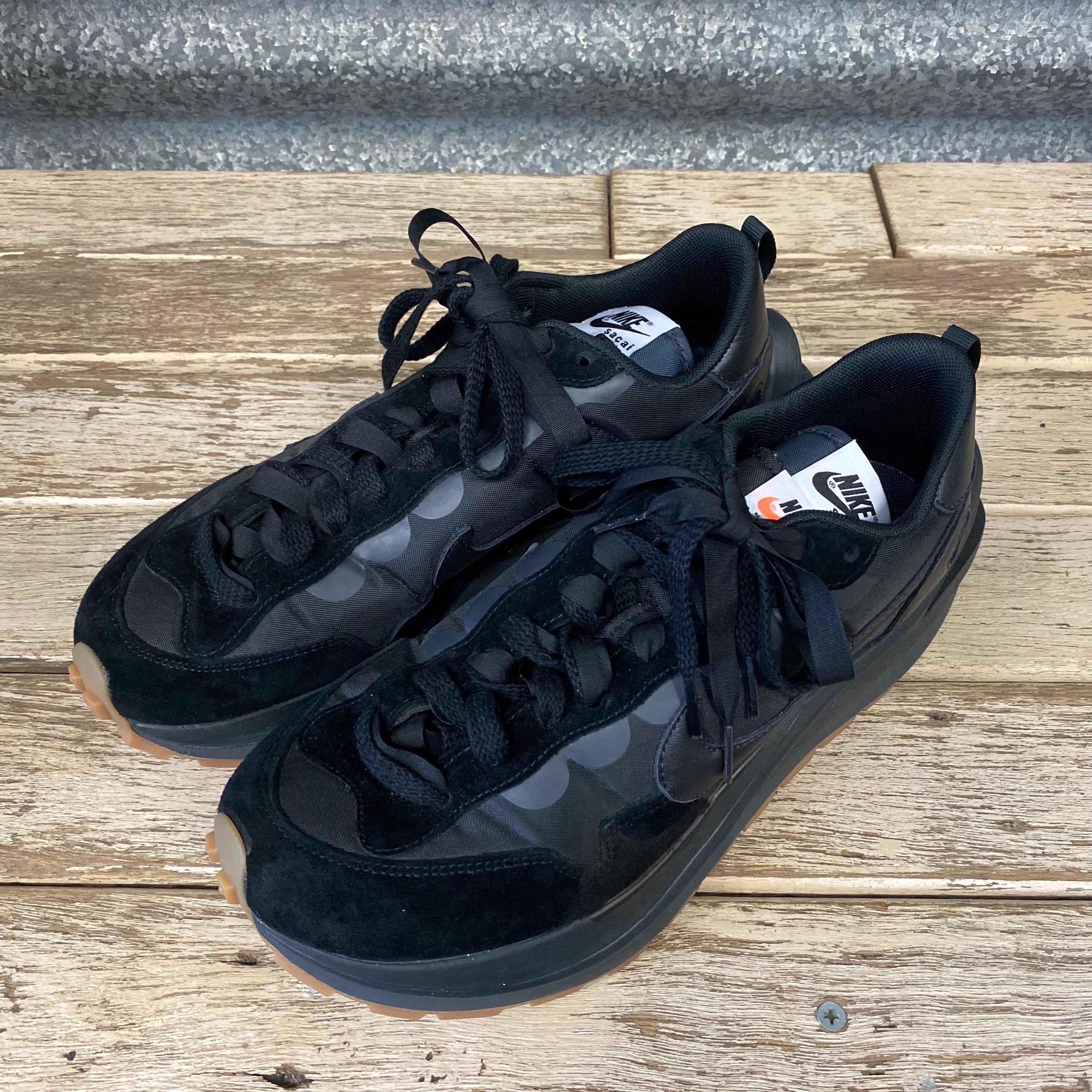 Nike X Sacai Vaporwaffle Black Gum Sz Mens US 9.5 / UK 8.5 - OOAK