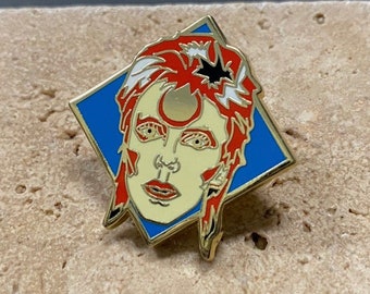 Enamel Pin - David Bowie