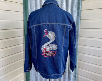 Johnny Blaze 黒 スウェット スカル XL 90s 希少 Johnny Blaze 黒 スウェット スカル XL 90s 希少