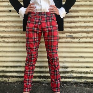 G star tartan on sale jeans