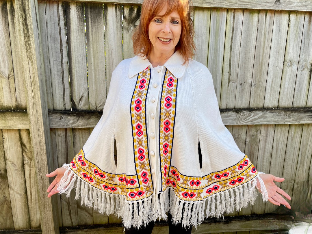 argue★SHETLAND WOOL LINEN VINTAGE PONCHO il_1080xN.4361997545_mjzd.jpg