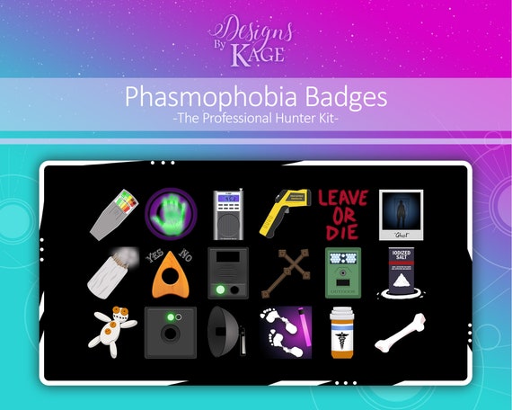 All of Phasmos steam badges : r/PhasmophobiaGame