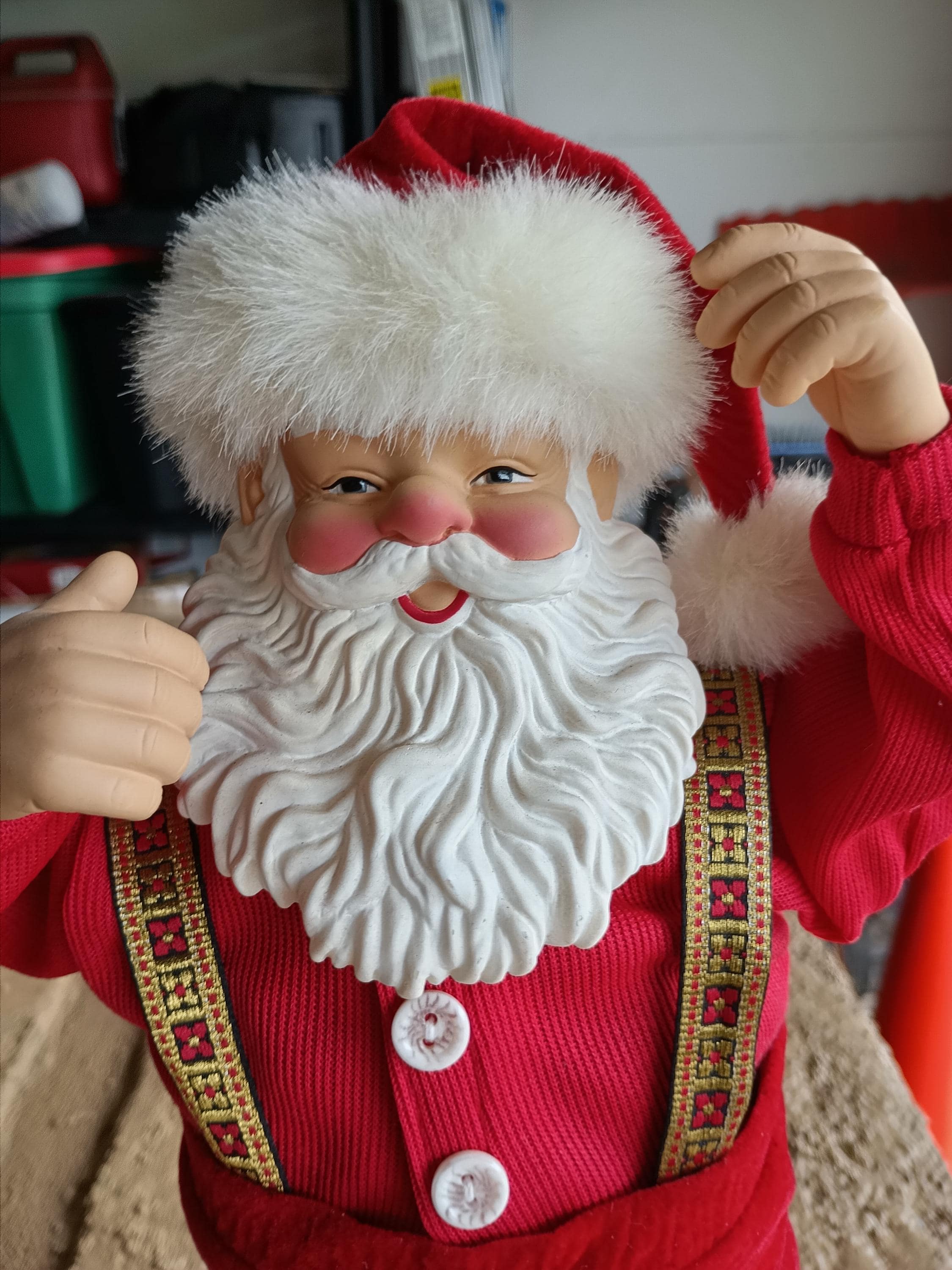 Jingle Bell Rock Dancing Santa - Etsy