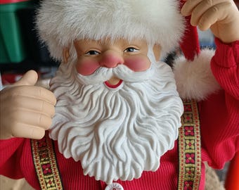 Rock and Roll Hip Swinging Santa. Sings Santa Clause is Coming to