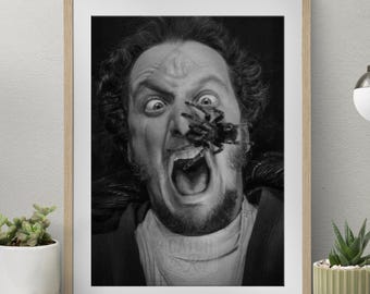 Marv Poster – Home Alone (1990) | Spider Scene | JPG Download | Movie Wall Art