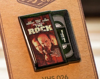De Rock Pin's VHS – Retro filmspeld uit de jaren 90 – Emaille mini VHS-cassette – VHS-collectie serie 026