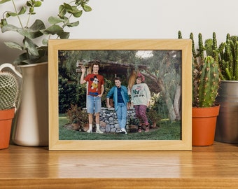 JPG-Datei - Zurück in die Zukunft - Marty McFly vermisste Familie Foto Replik - Prop - digitaler Download