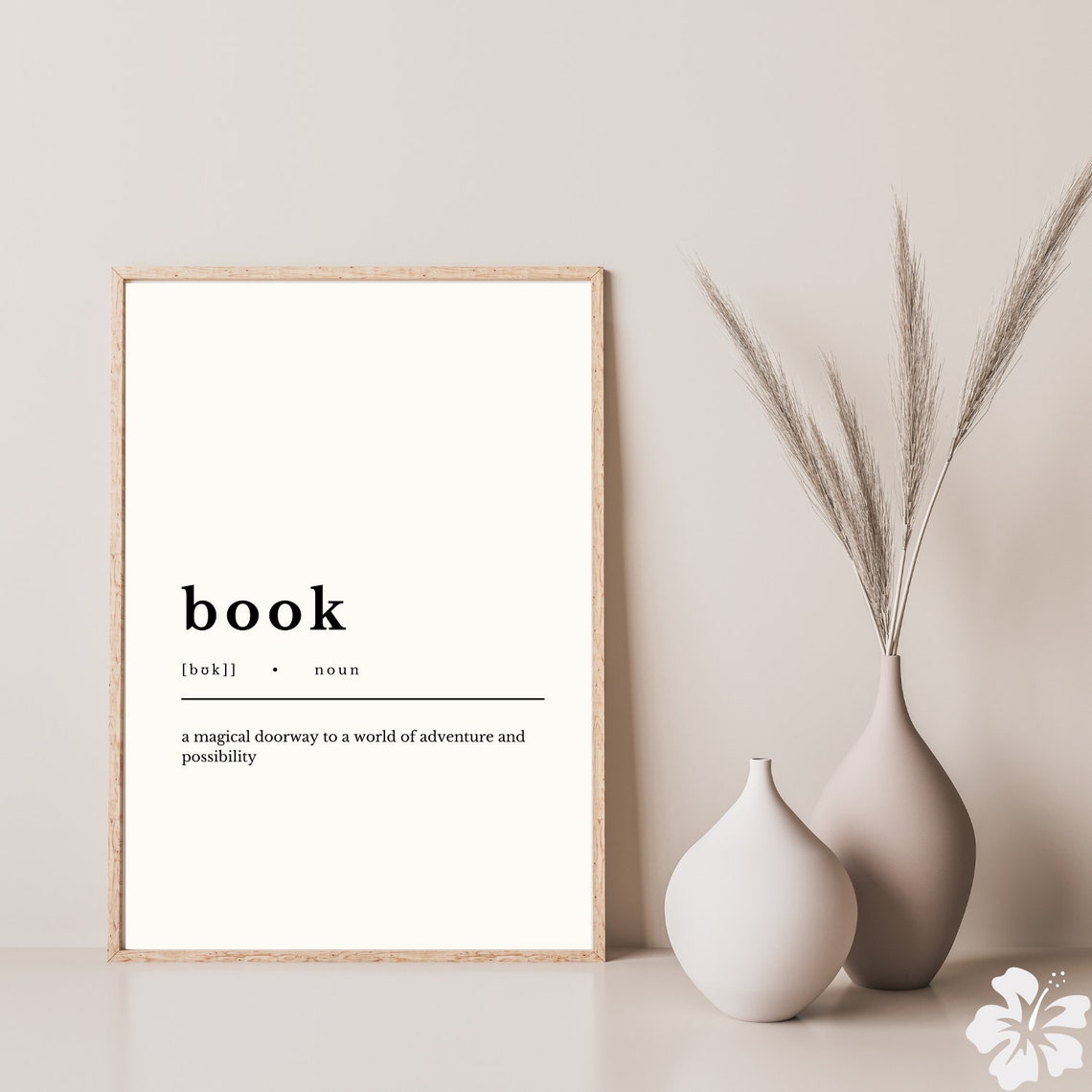 Book Definition Print, Minimalist Dictionary Art (digital Download) - Etsy