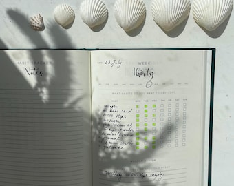 Habit Tracker Journal - Weekly Planner with Notes