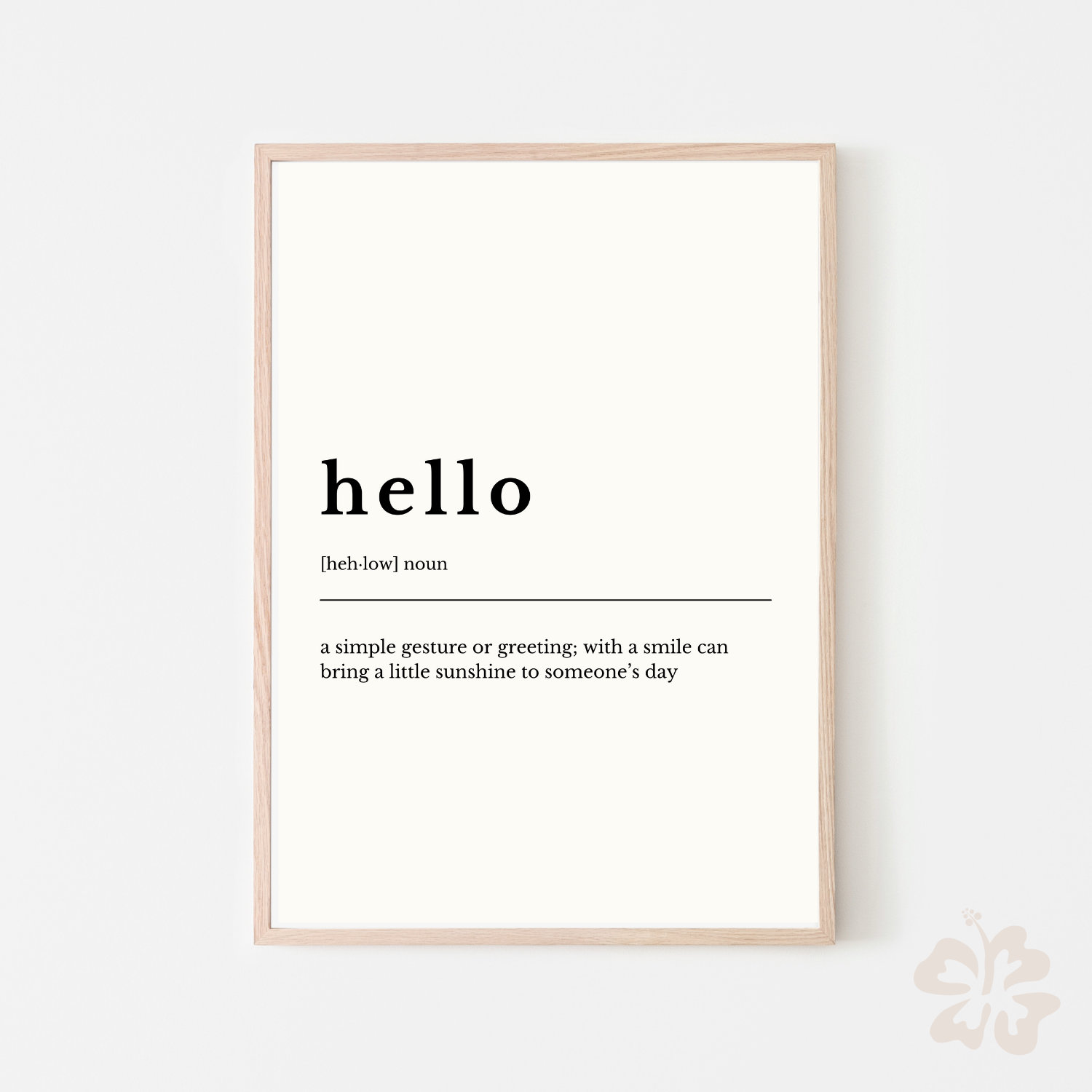 Hello meaning sale