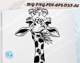Download Giraffe Mandala Svg Etsy