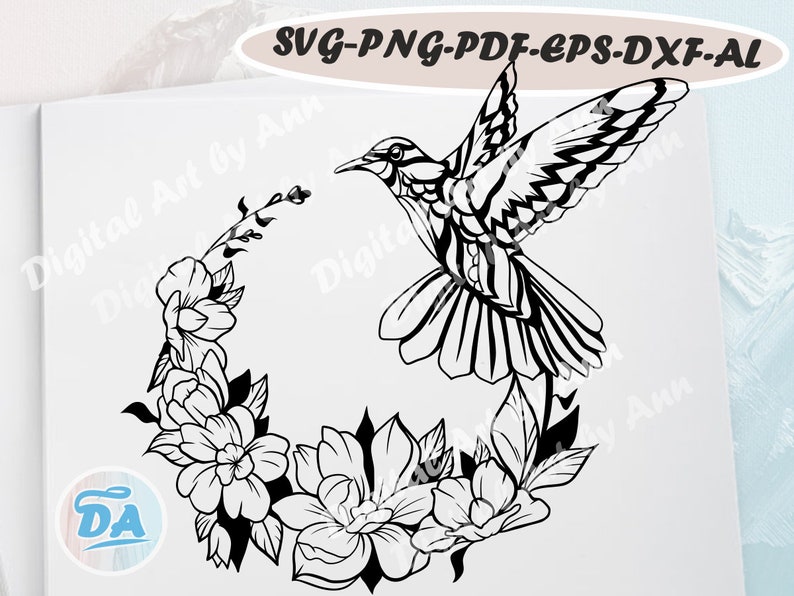 Free Free Silhouette Hummingbird Svg Free SVG PNG EPS DXF File
