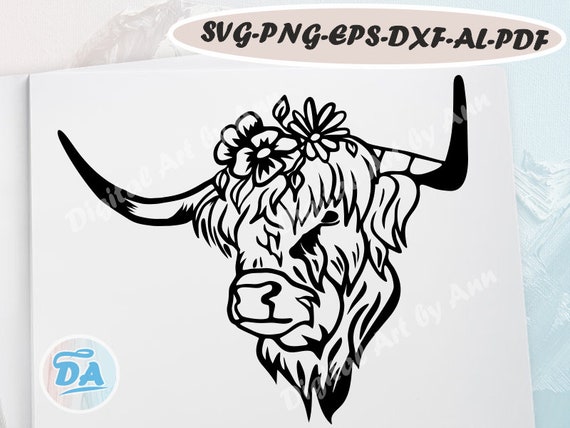 Free Free 241 Highland Cow Svg SVG PNG EPS DXF File