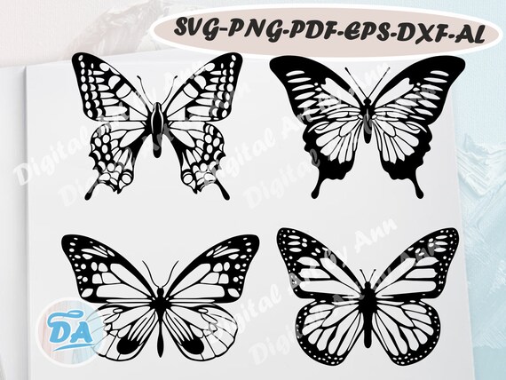 Butterfly SVG Butterfly Bundle SVG Files Butterfly | Etsy