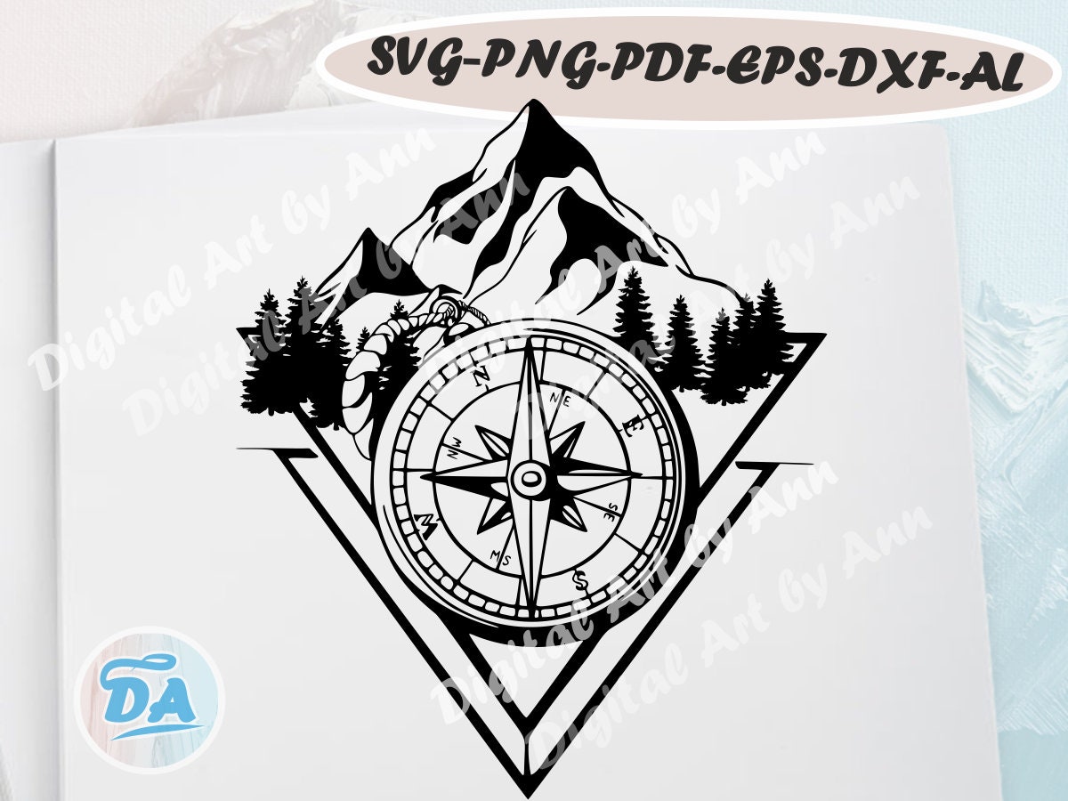 Free Free Mountain Compass Svg 290 SVG PNG EPS DXF File
