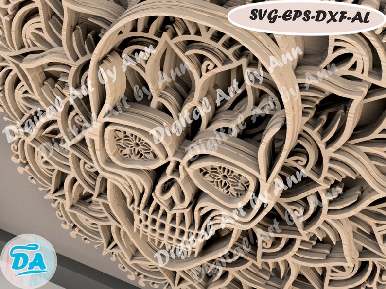 Free Free 282 Cricut Mandala Shadow Box SVG PNG EPS DXF File