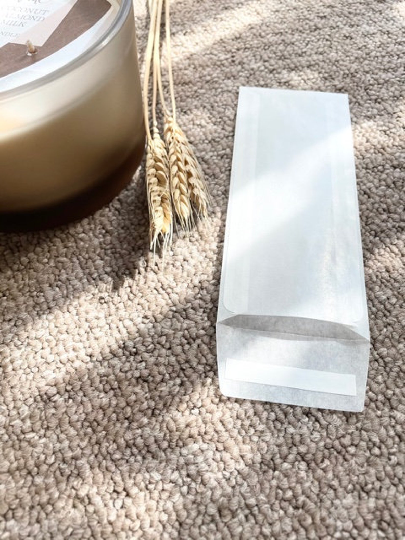 Wax Melt Snap Bar Packaging Peel and Seal Glassine Bags Eco Etsy