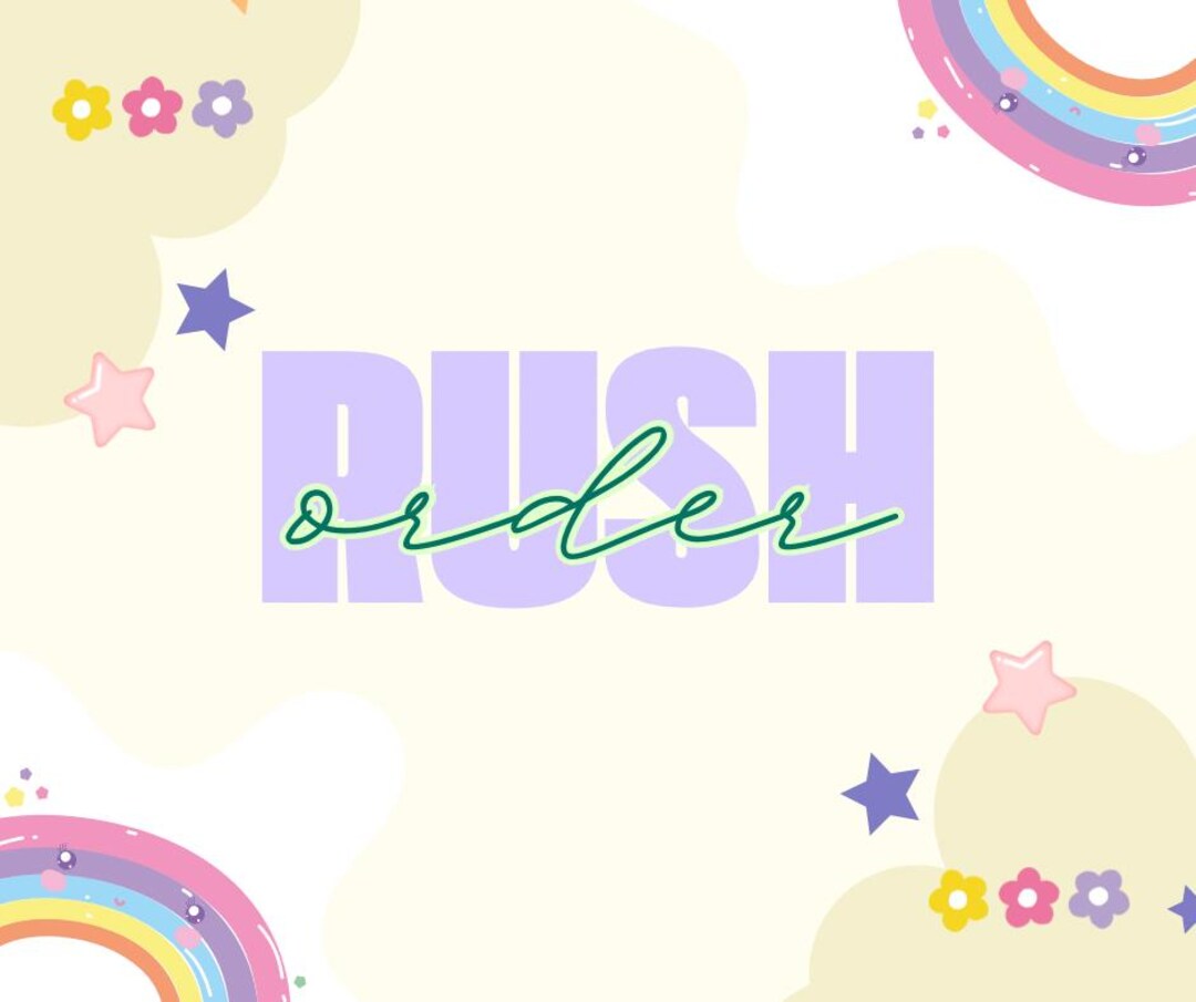 Rush Order Processing Add-on, Skip the Line - Etsy