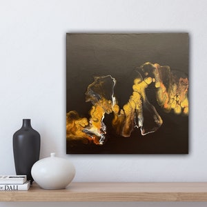 See the Light | 12x12 dutch pour painting
