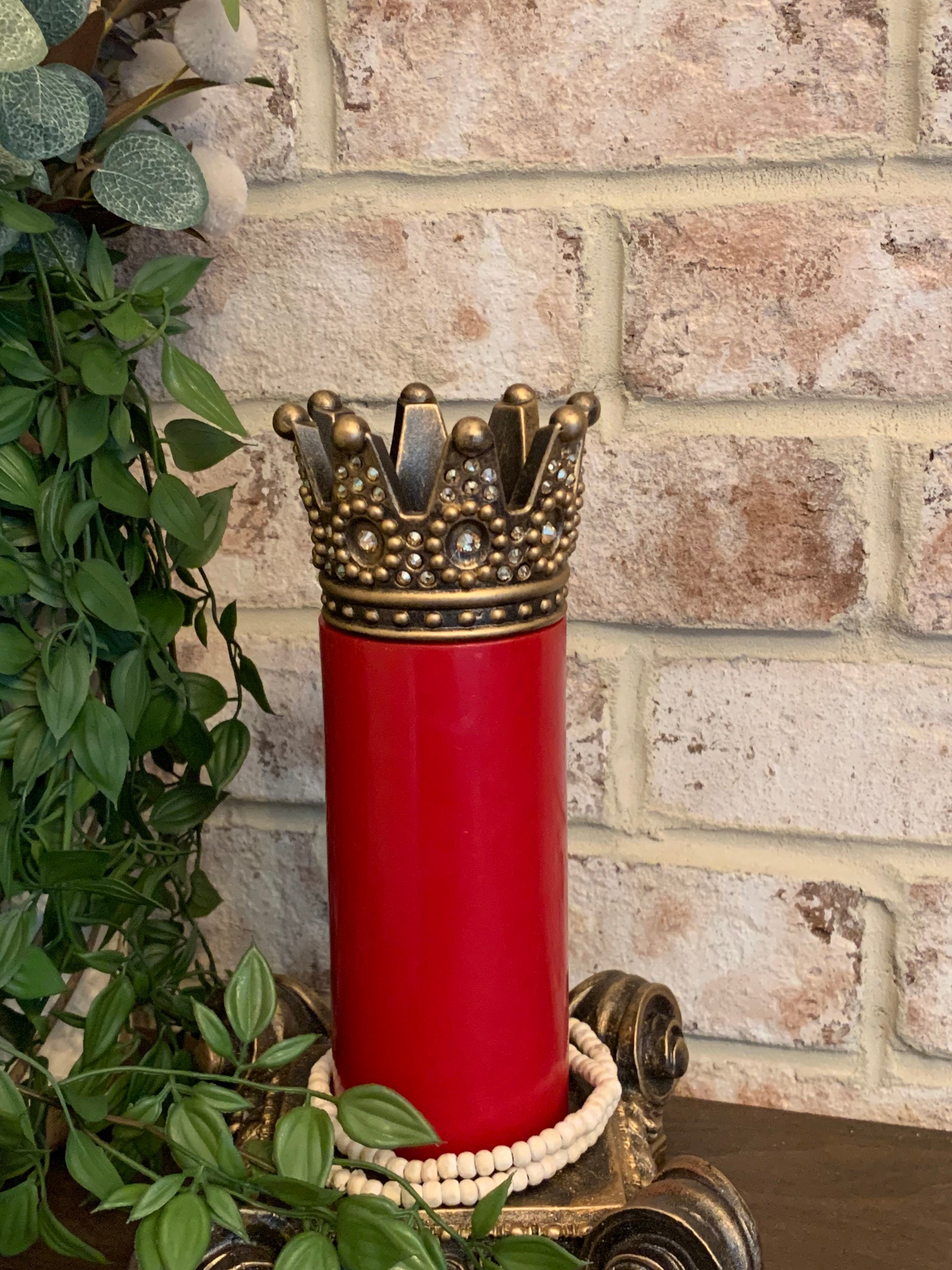Crown Candle Topper Etsy
