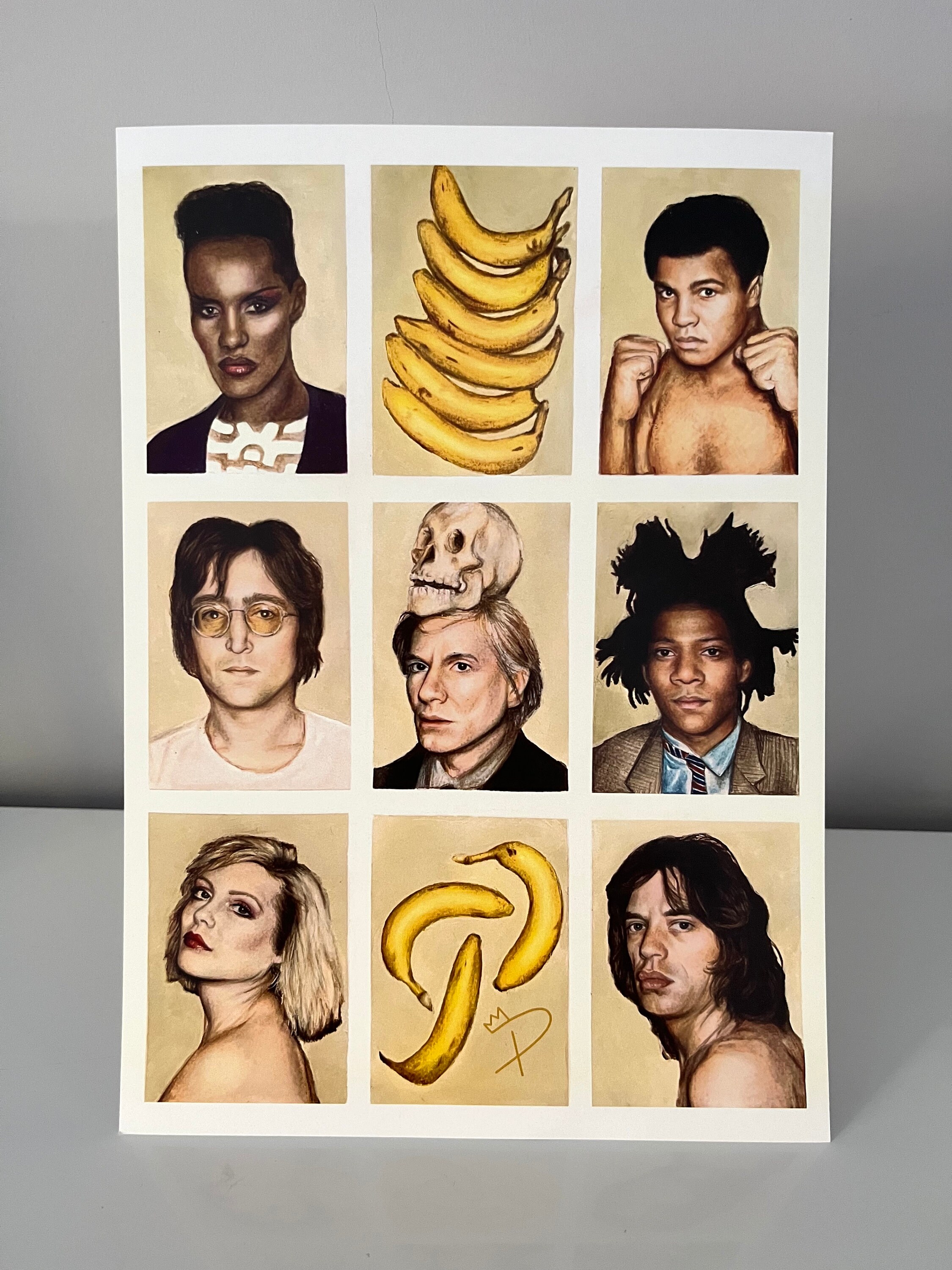 Andy Warhol's Polaroids Art Print - Etsy