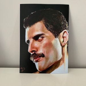Freddie Mercury Art Print