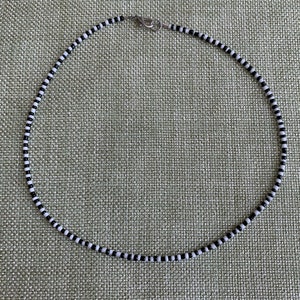 White with Tigers Eye Seed Bead Choker Necklace Bracelet Anklet Surfer Beach