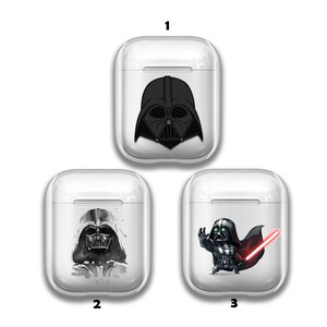 ダース・ベイダーAirPodsケース、クリアスターウォーズカバー - Etsy 日本