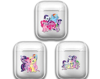 My Little Pony AirPods Case, Clear Cartoon AirPod Cover