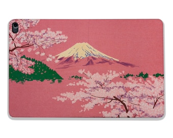 Sakura Japanese iPad Case, Vintage Floral Book Cover