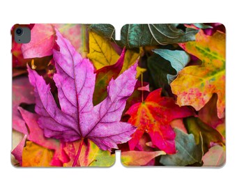 Autumn Leaves iPad Case, Hard Plastic Protective Cover