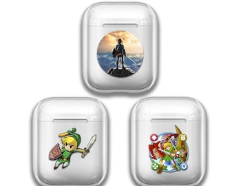 Funda de silicona para AirPods de Legend of Zelda