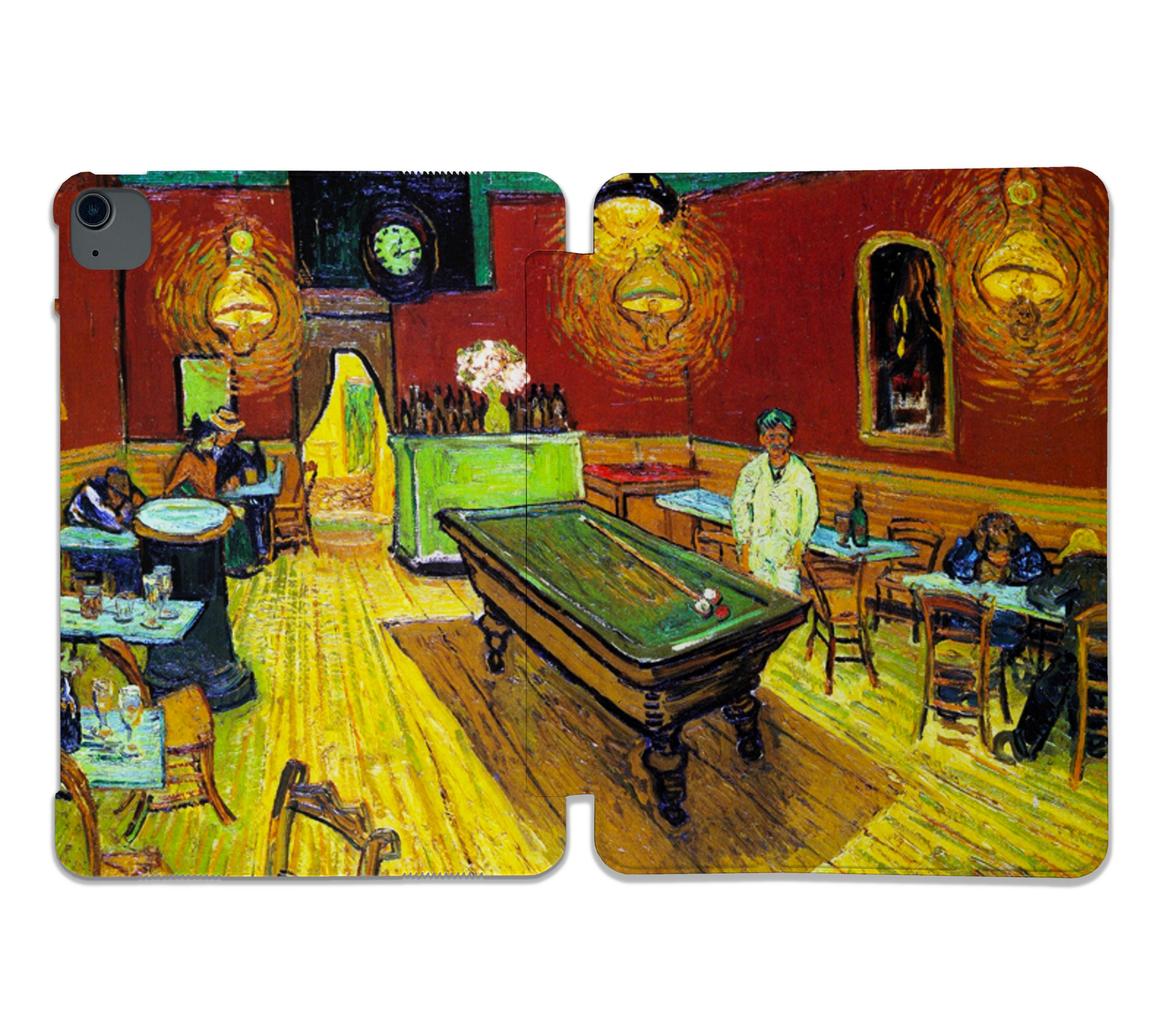 Van Gogh 2025 iPad 11a generazione mini 7a generazione 2024 Retro iPad Air 11 Night Cafe iPad Pro 13 iPad 10.2 iPad Air 4 5 iPad 7a iPad 9a iPad 6 iPa