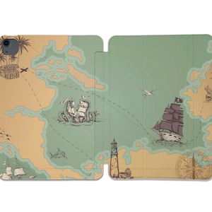 Vintage Map 2025 iPad 11th 7th gen mini 2024 iPad Air 11 iPad Pro 13 iPad mini 1 2 3 4 5 6 7 8 iPad Air 2 3 4 5 iPad Pro 9.7/Pro 10.5/Pro 11