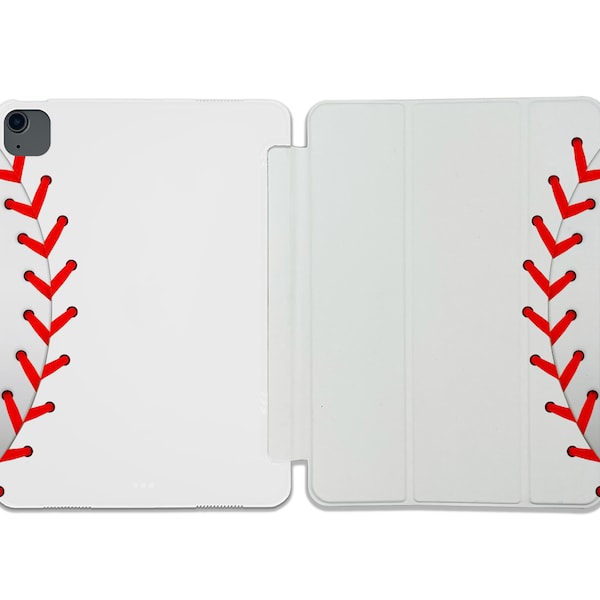 Baseball iPad Case White iPad Pro 11 In Case Sports iPad Pro 10.2" case 2021 2020 iPad Air 4 5 Case iPad Pro 12.9 Inch Case iPad Mini 6 Case