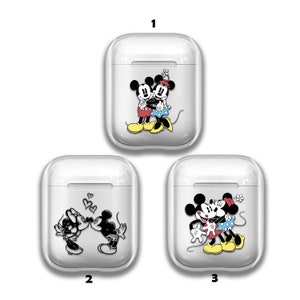 Custodia Topolino AirPods 3 Custodia Disney AirPods Cover per cuffie Silicone Minnie Mouse Supporto Air Pods Pro TPU