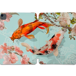 Koi Fish 2025 iPad 11a 7a generazione mini Giappone 2024 iPad Air 11&quot; iPad Pro 13&quot; iPad 8a Arte iPad 9/8/7a iPad 10.2 Pro 11 Mini 5 6 iPad Air 4 5