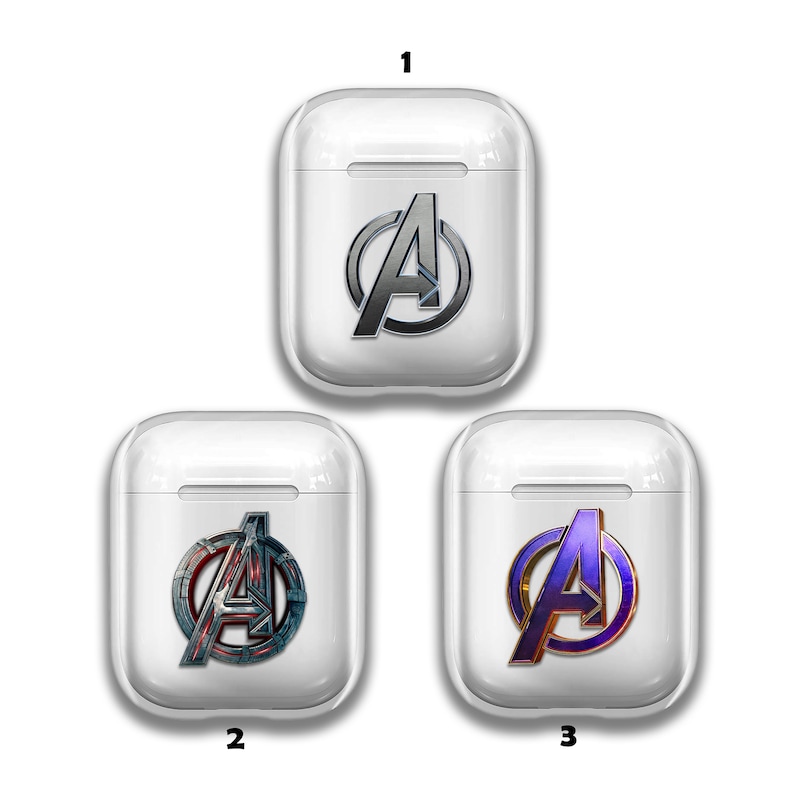 Excellent Avengers AirPods 3 case Clear Silicone Pods headphone low-pricing cover Air