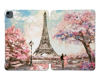 Eiffel Tower iPad Case, Paris Painting Art