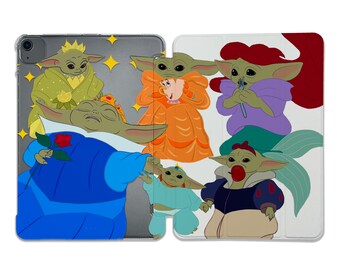 Yoda Princess iPad Case, Star Wars Hard Plastic Cover