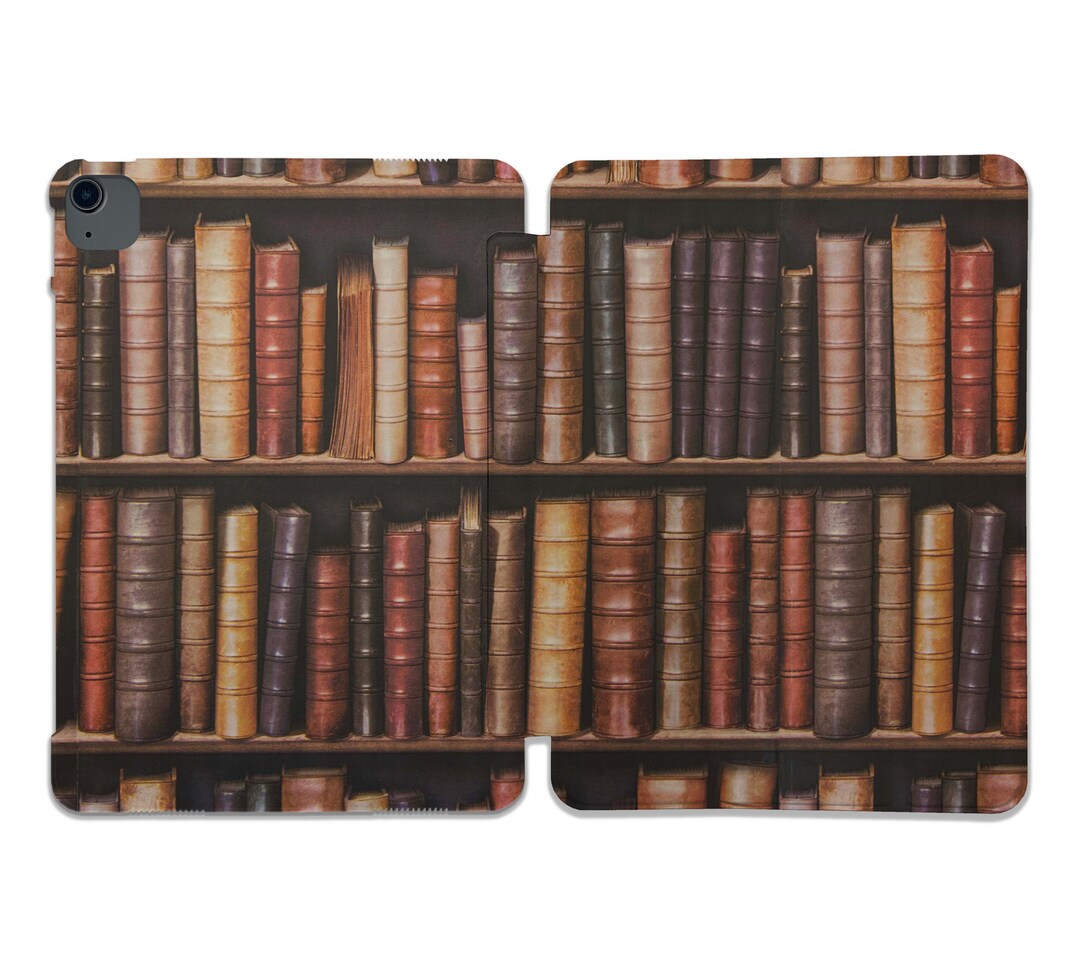 Books Library iPad Mini 1/2/3/4/5th Case Vintage Book iPad Etsy