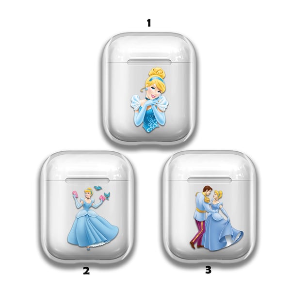 Cinderella AirPods 3 case Disney AirPods cover Princess headphone Silicone Air Pods Pro holder TPU