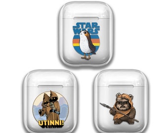 Star Wars AirPods Case, Clear Silicone AirPod Cover
