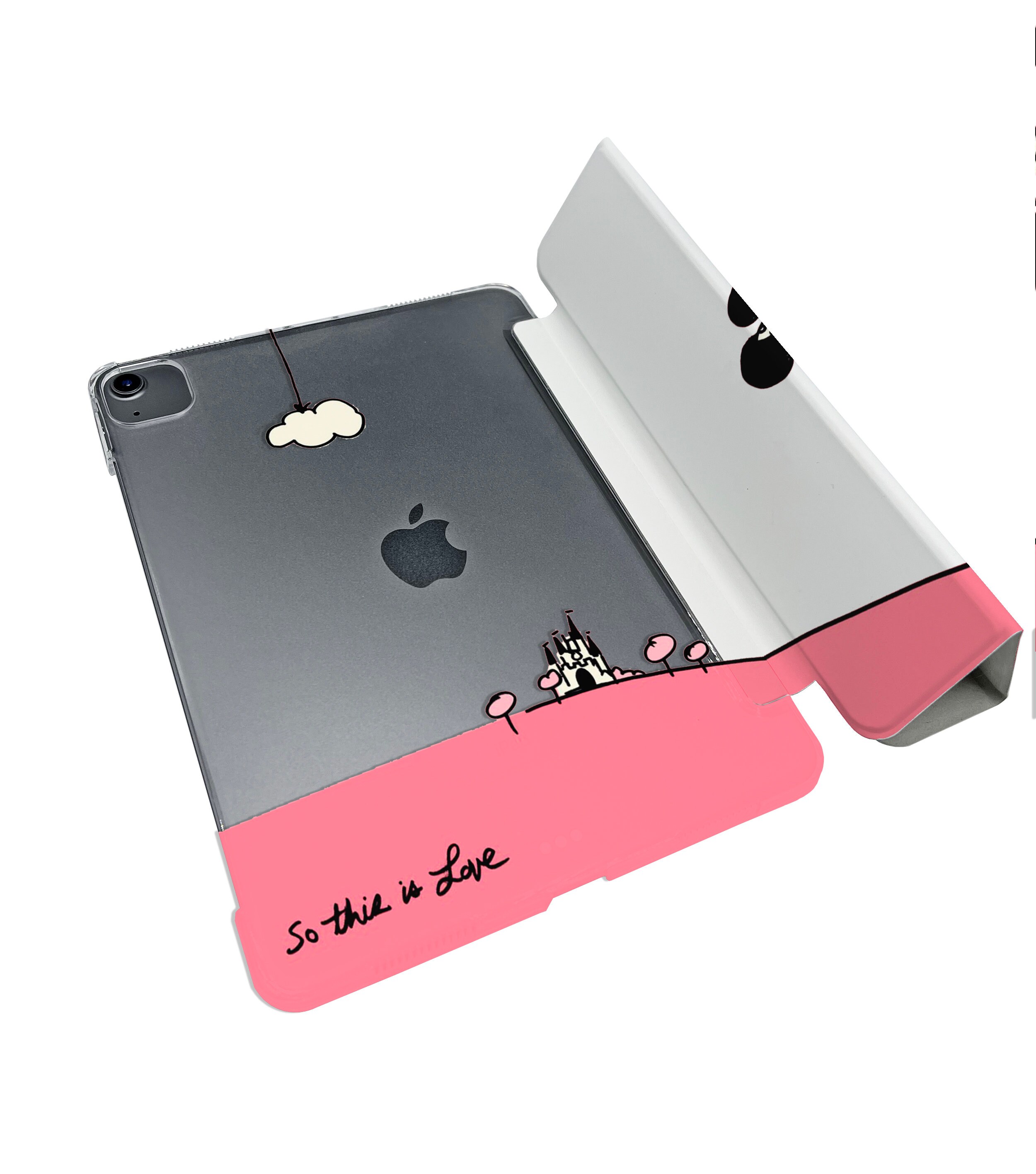 ミッキー＆ミニーマウス iPadケース、保護用ハードプラスチックカバー