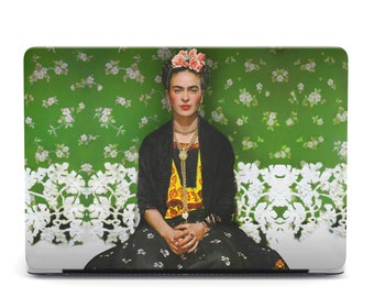 Frida Kahlo Portrait Macbook Case, Slim Plastic Cover