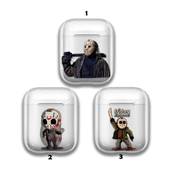 Halloween Airpods 3 Case Clear Horror Air Pods Cover Halloween Airpods 3 Case Clear Horror Air Pods Cover